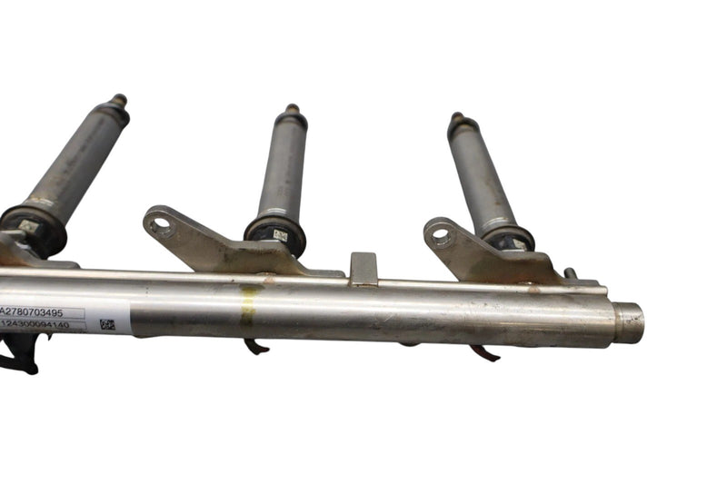 Load image into Gallery viewer, 12-18 Mercedes CLS550 W218 Right Side Fuel Injection Rail Line w/ Injectors Oem
