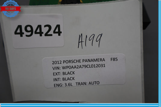 10-16 Porsche Panamera 970 Turbo Rear Right Passenger Side Reading Light Oem