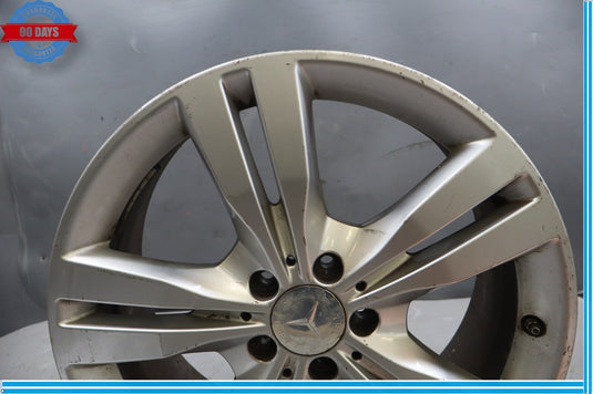06-19 Mercedes X166 GL450 GL550 ML350 8 X 19 19" Front Wheel Rim Silver R19 Oem
