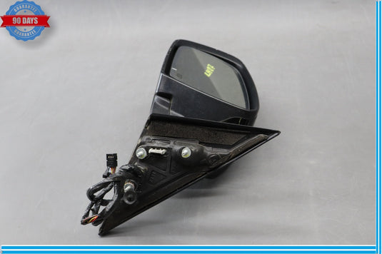 14-17 Maserati Ghibli M157 Front Left Side Mirror Door Rear View Black Oem