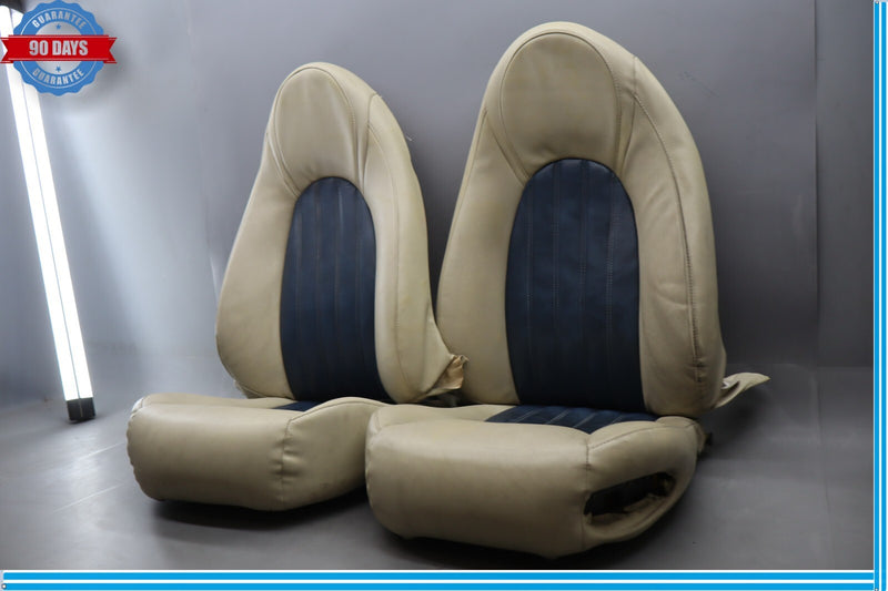Load image into Gallery viewer, 97-02 Jaguar XK8 XKR X100 Front Right &amp; Left Side Seat Cover Cushion OEM
