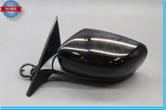 14-17 Maserati Ghibli M157 Front Left Side Mirror Door Rear View Black Oem