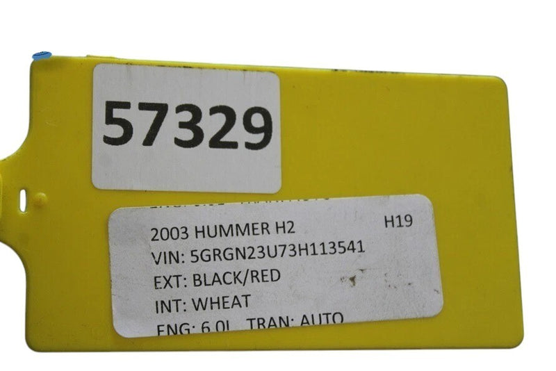 Load image into Gallery viewer, 03-09 Hummer H2 Tailgate Liftgate Back Door Shell Panel W/ Glass 10384904 Oem
