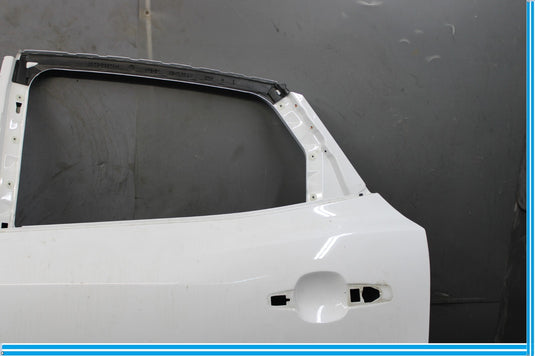 17-20 Jaguar F-Pace Rear Left Driver Side Door Panel Assembly White Oem