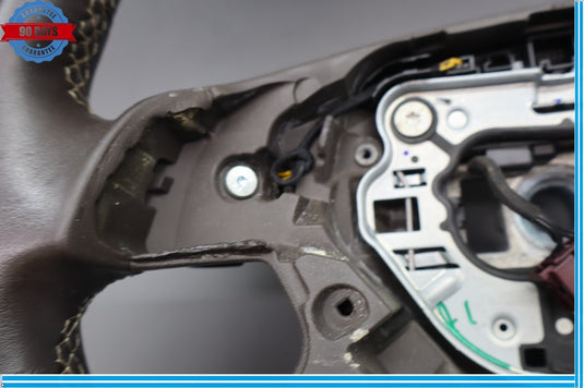 12-16 Mercedes X166 GL450 SLK350 Driver Steering Wheel W/ Paddle Shifters Oem
