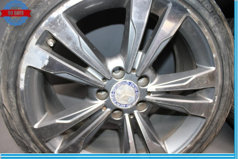 Load image into Gallery viewer, 14-17 Mercedes C207 E Class 18" 8.5jx18 5 Twin Spoke Rear Wheel Rim Set of 4 Oem
