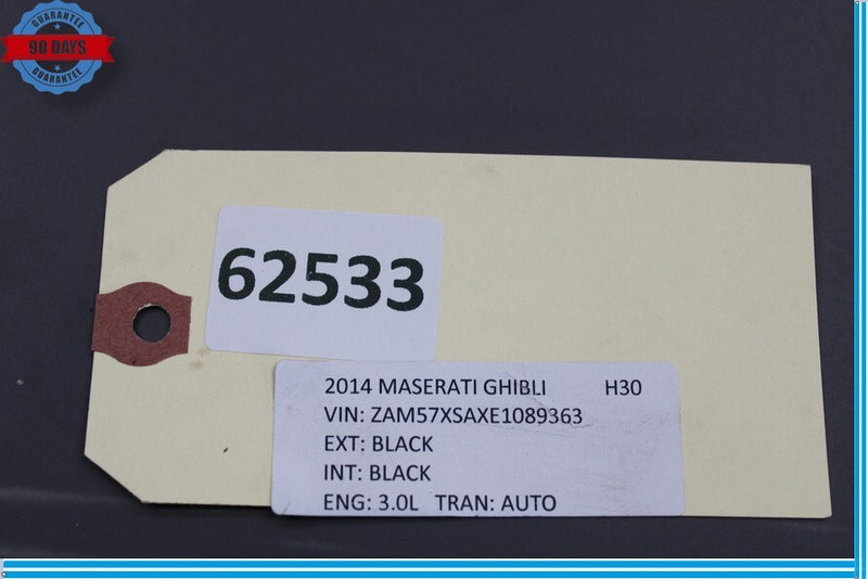 Load image into Gallery viewer, 14-17 Maserati Quattroporte M156 Front Dashboard Dash Board Panel Oem
