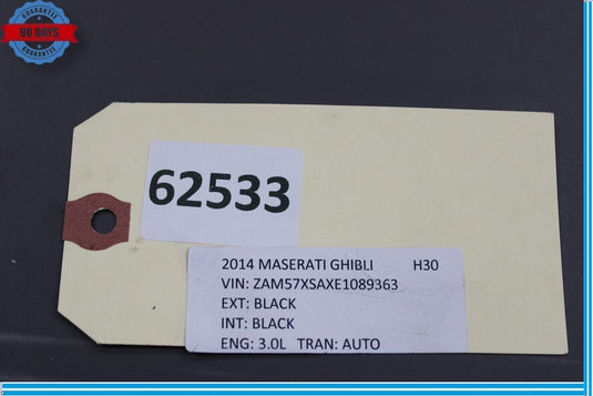 14-17 Maserati Quattroporte M156 Front Dashboard Dash Board Panel Oem