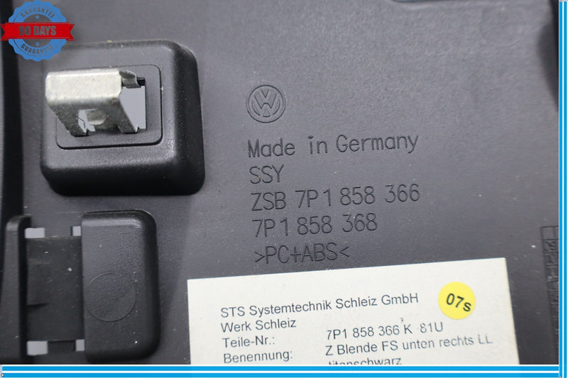 Load image into Gallery viewer, 11-17 Volkswagen VW Touareg Front Left Driver Lower Dash Panel Cover Oem
