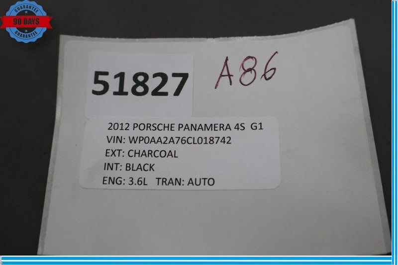 Load image into Gallery viewer, 10-16 Porsche Panamera Front Right Side A Pillar Trim Cover Panel Oem
