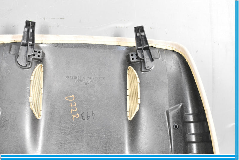 Load image into Gallery viewer, 00-06 Mercedes S430 S500 S600 Front Right Seat Rear Back Cover Pocket Beige Oem
