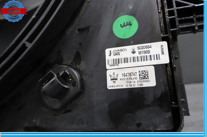 Load image into Gallery viewer, 14-17 Maserati Ghibli M157 Engine Radiator Cooling Fan Motor Assembly Oem
