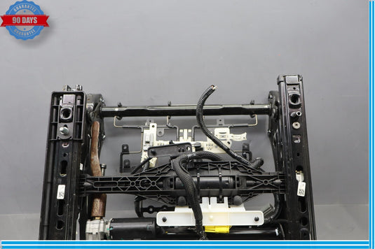 14-19 Cadillac XTS Front Left Side Lower Seat Track Frame Rail W/ Motors Oem