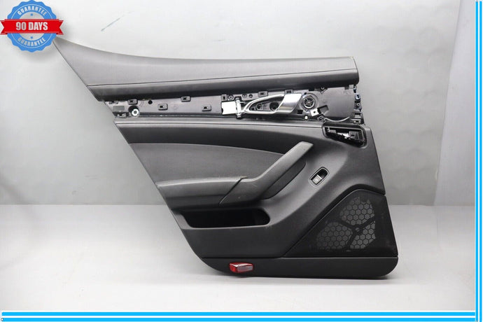 10-16 Porsche Panamera 970 Rear Left Driver Side Interior Door Panel Cover Oem