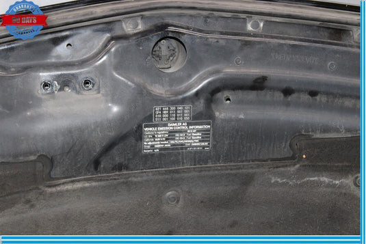 12-14 Mercedes W204 C250 C300 C350 Hood Panel Assembly Black (C040) Oem