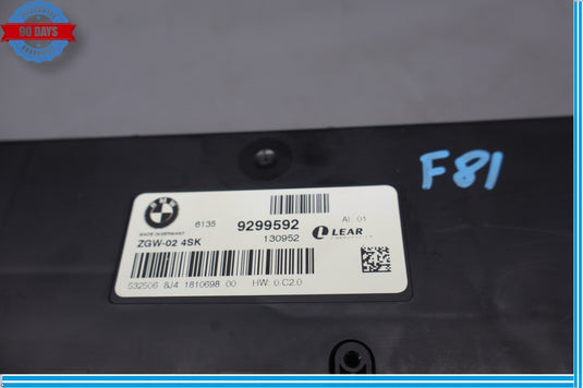 11-16 BMW 528i 535i 550i F10 Central Gateway Control Module Unit Oem