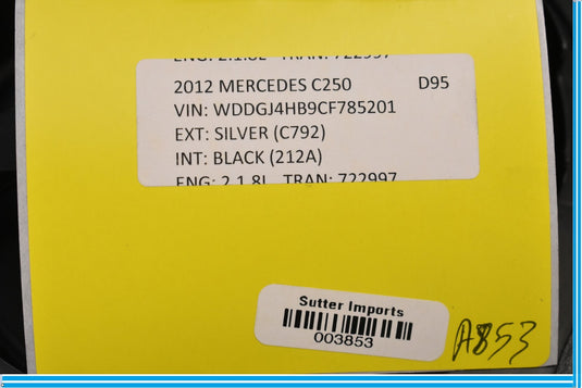 10-17 Mercedes E350 C250 W207 Front Left Driver Door Audio Speaker Oem