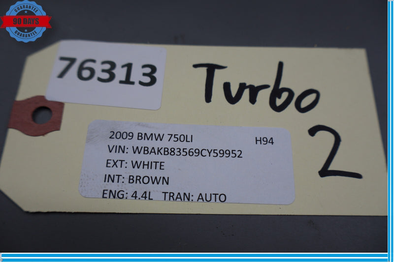 Load image into Gallery viewer, 09-12 BMW 750i 750Li F01 F02 Right Passenger Side Turbo Turbocharger 769155 Oem
