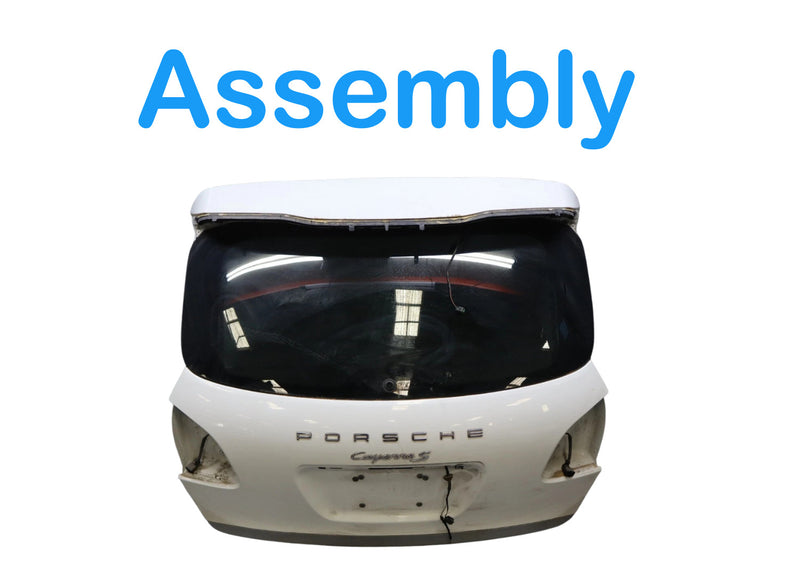 Load image into Gallery viewer, 11-14 Porsche Cayenne 958 S Rear Trunk Lid Liftgate Tailgate Hatch Shell OEM
