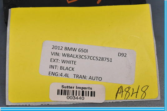 12-18 BMW 650i 640i F12 Comfort Access Keyless Antenna Module Oem