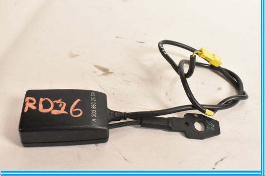 03-09 Mercedes CLK550 CLK500 CLK55 AMG Front Right Seat Belt Buckle Oem