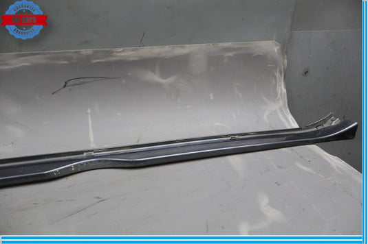 12-20 Tesla Model S Left Rocker Skirt Molding Scuff Plate Threshold Trim Oem