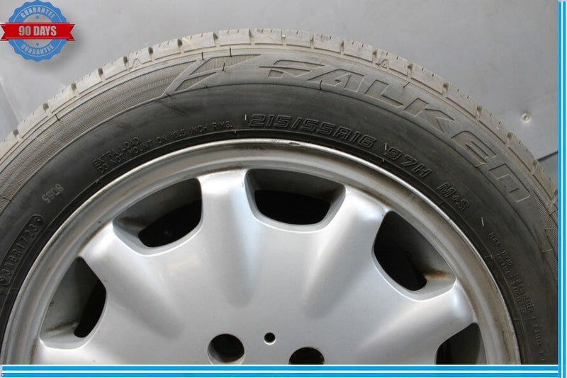 Load image into Gallery viewer, 95-99 Mercedes W210 E320 E430 Complete Wheel Tire Rim Set of 4 Pc 7.5Jx16H2 Oem

