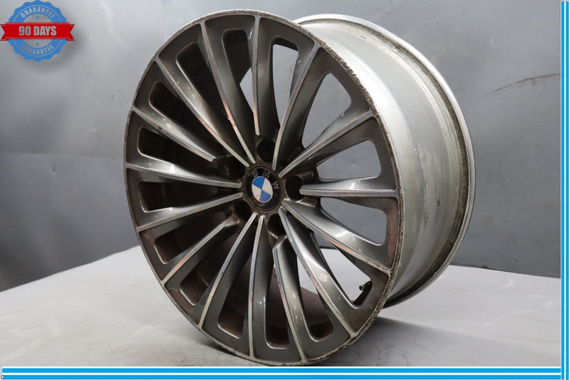 Load image into Gallery viewer, 09-16 BMW 535i 740i 750i 8.5x19 19" Wheel Rim Silver R19 6775392 Oem
