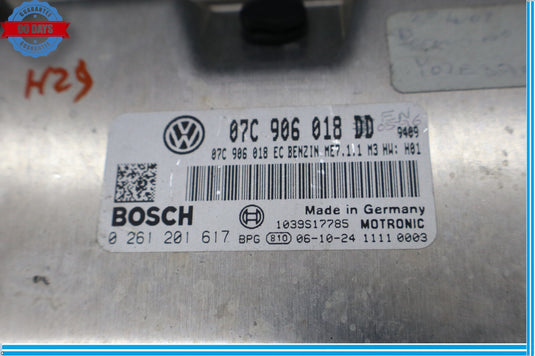 03-12 Bentley Continental GT GTC Engine Control Computer Module ECU ECM Unit Oem