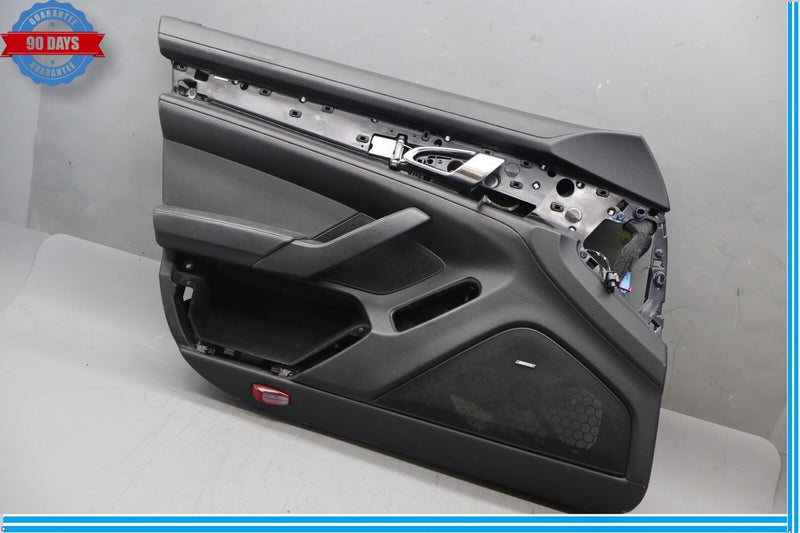 Load image into Gallery viewer, 10-16 Porsche Panamera Front Left Side Interior Door Panel Cover Black Oem
