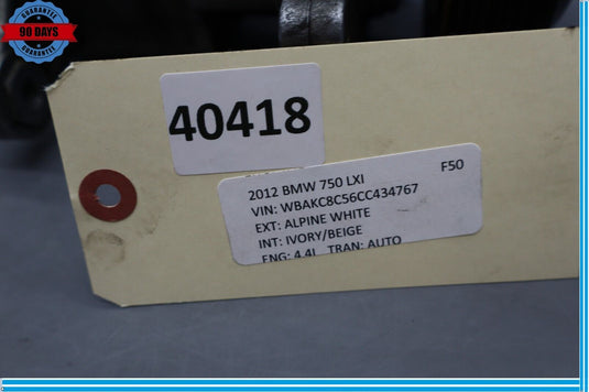 09-15 BMW 740i 750Li xDrive Hydraulic Power Steering Pump Assembly Oem