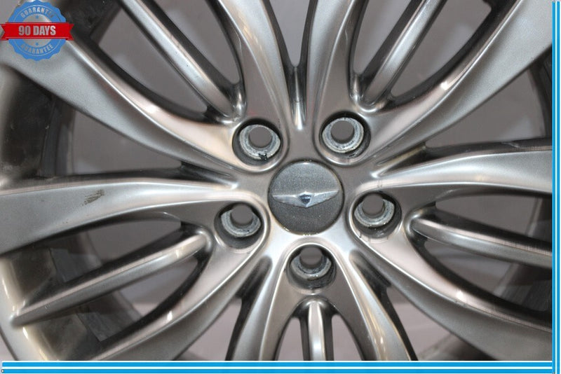 Load image into Gallery viewer, 15-20 Hyundai Genesis G80 Wheel Disc Rim Chrome 9x19 19'' Aluminum Oem
