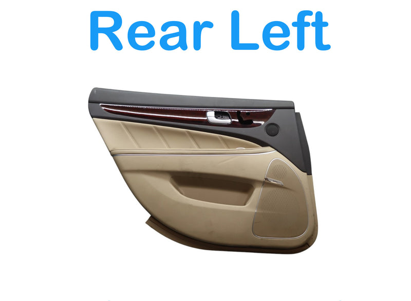 Load image into Gallery viewer, 11-12 Hyundai Equus SIG Rear Left Driver Side Interior Door Trim Panel Oem
