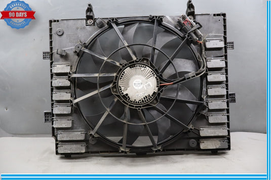 11-18 Porsche Cayenne 958 Engine Radiator Cooling Fan Motor Assembly Oem