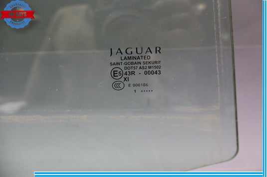 10-15 Jaguar XJL X351 Rear Right Passenger Side Door Window Glass C2D14854 Oem