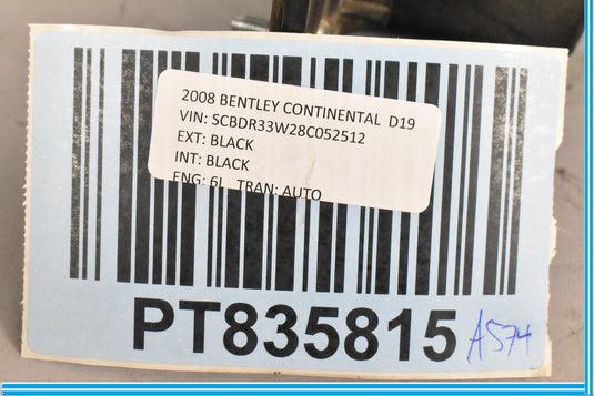 06-12 Bentley Continental Automatic Transmission Gear Shifter Box Cover Oem