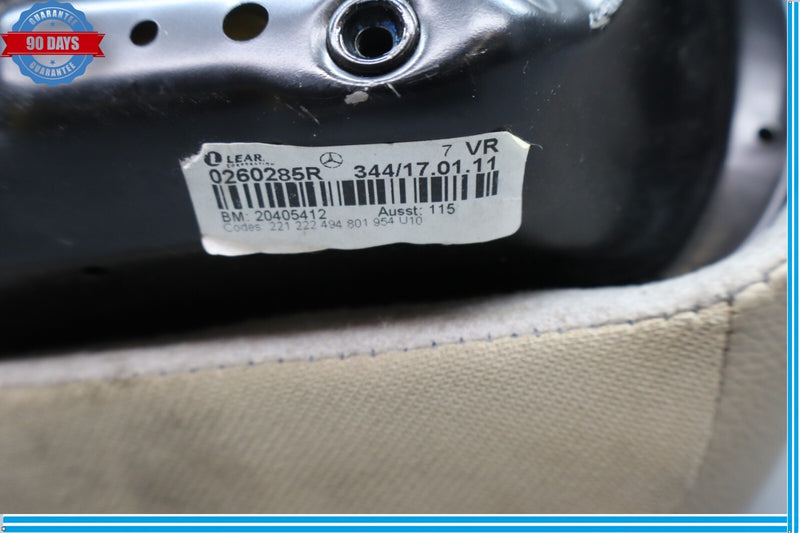 Load image into Gallery viewer, 08-14 Mercedes C300 C350 Front Right Side Lower Bottom Seat Cushion Oem
