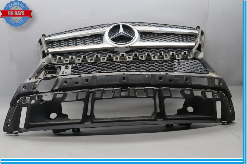 Load image into Gallery viewer, 13-16 Mercedes GL450 X166 Base Front Bumper Frame Grill Assembly W/ Emblem Oem

