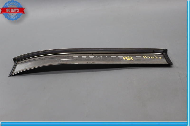 Load image into Gallery viewer, 06-12 Bentley Continental Rear Right Passenger Sill Scuff Cover Step Plate Oem

