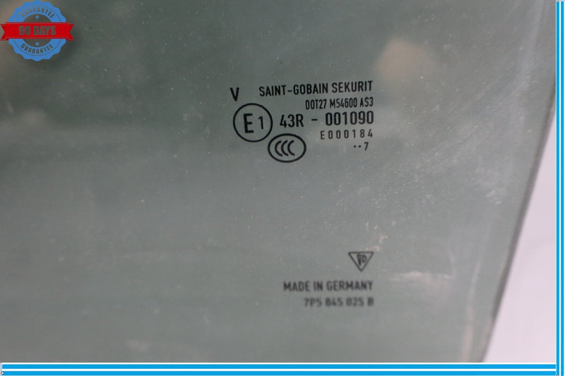 Load image into Gallery viewer, 11-18 Porsche Cayenne 958 GTS Rear Left Driver Side Door Window Auto Glass Oem

