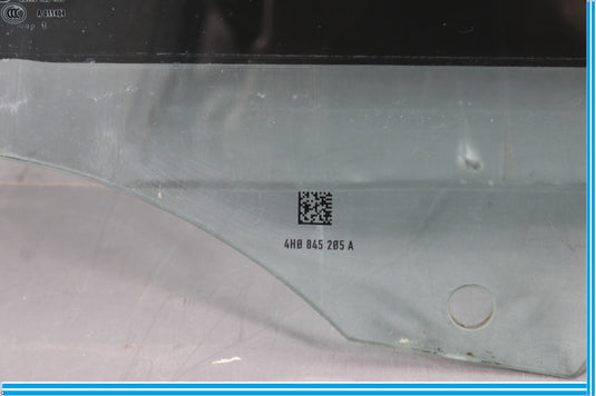 11-18 Audi A8 Rear Left Driver Side Door Window Auto Glass Oem
