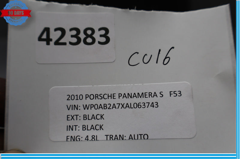 Load image into Gallery viewer, 10-15 Porsche Panamera 970 Rear Right Side Top Upper Seat Cushion Black Oem

