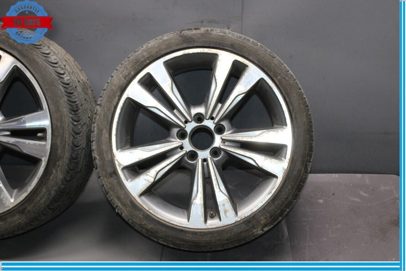 Load image into Gallery viewer, 14-17 Mercedes C207 E Class 18" 8.5jx18 5 Twin Spoke Rear Wheel Rim Set of 4 Oem

