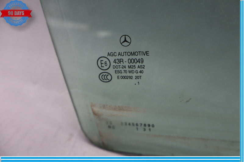 Load image into Gallery viewer, 08-14 Mercedes C250 W204 Rear Right Passenger Side Door Window Glass Oem
