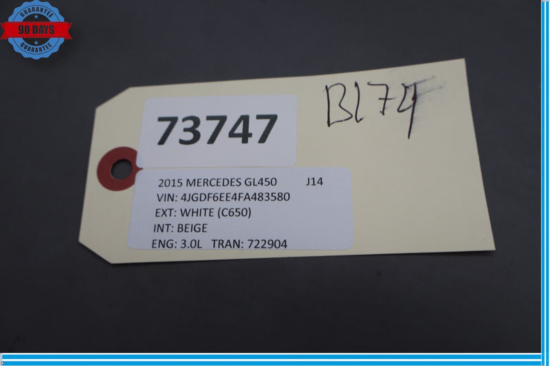 Load image into Gallery viewer, 06-19 Mercedes X166 GL450 ML350 Rear Right Side Exterior Door Handle Oem
