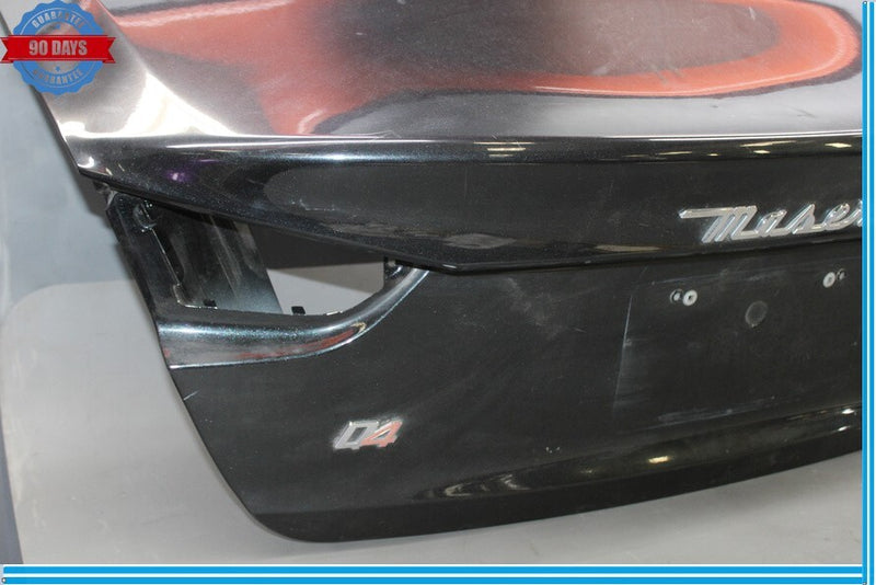 Load image into Gallery viewer, 14-17 Maserati Quattroporte Rear Trunk Lid Hatch Gate Black Shell Oem
