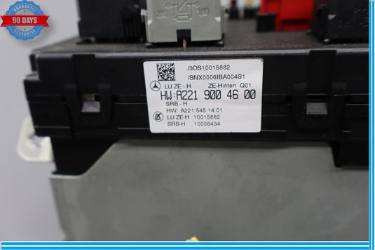 07-09 Mercedes W221 S600 CL550 S450 Rear Trunk Fuse Box Module 2215405950 Oem