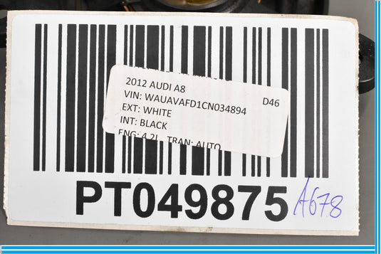 11-18 Audi A8 Quattro Front Door Mid range Speaker (Bose) 4H0035397 Oem