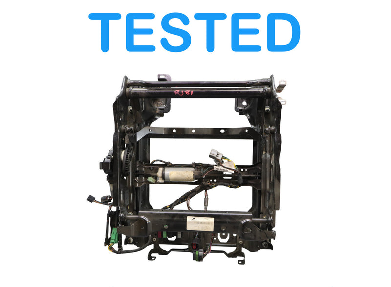 Load image into Gallery viewer, 05-08 LR Range Rover Sport Front Right Lower Seat Rail Track Frame w/ Motors Oem

