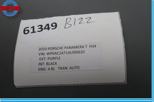 10-16 Porsche Panamera 970 Keyless Entry Lock Control Module 970618181 Oem